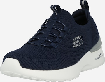 SKECHERS - Zapatillas sin cordones en azul: frente