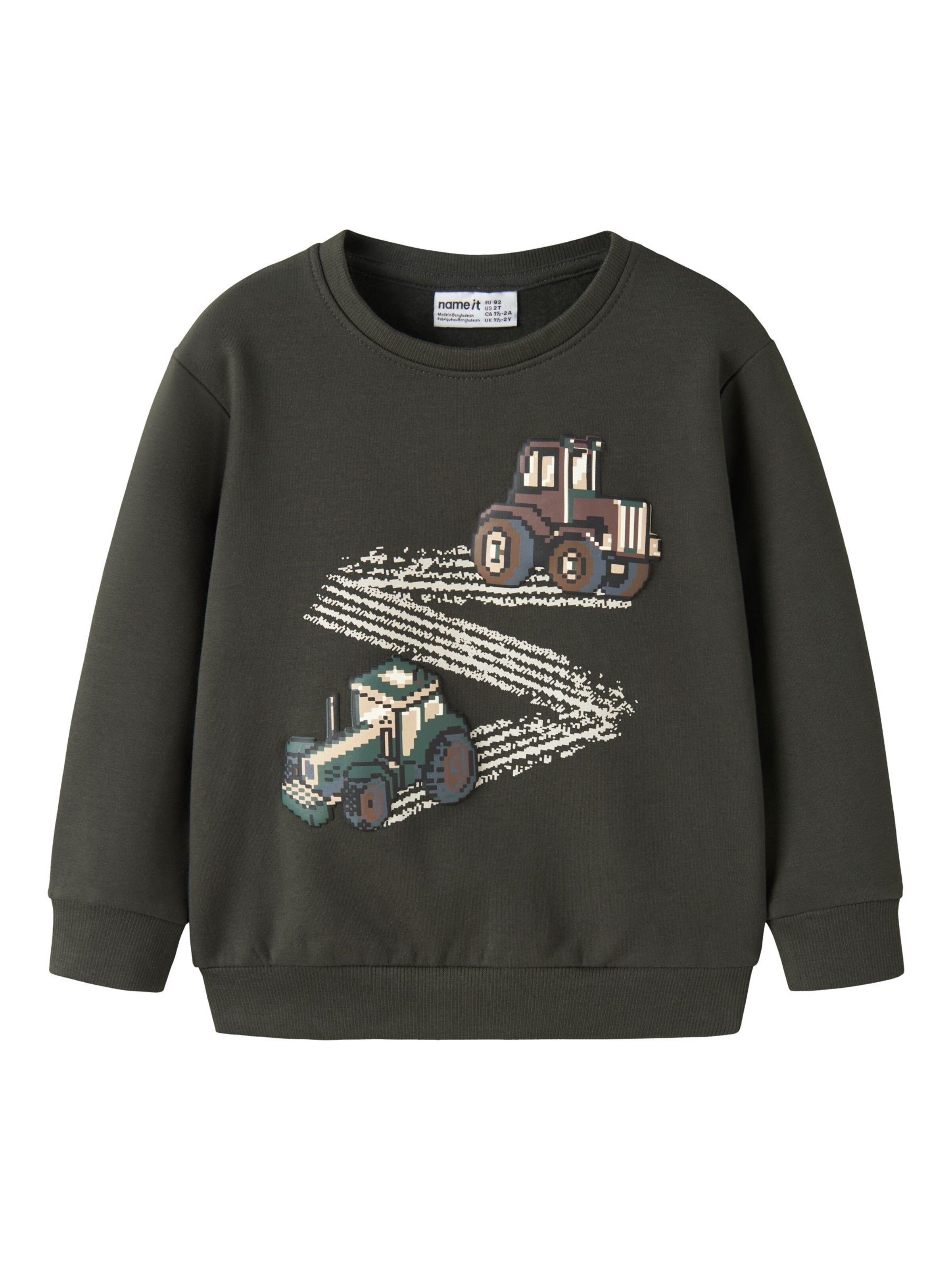 NAME IT Sweatshirt i grå: forside