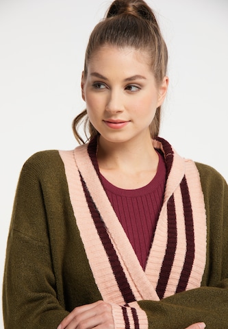 MYMO Strickjacke in Braun