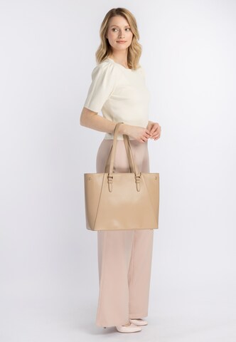 usha BLACK LABEL Shopper in Beige