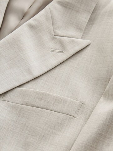 Next Regular fit Business blazer 'N.Premium' in Beige