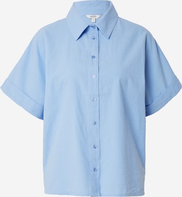 mbym Bluse 'Katin-M' in Blau: Vorderseite
