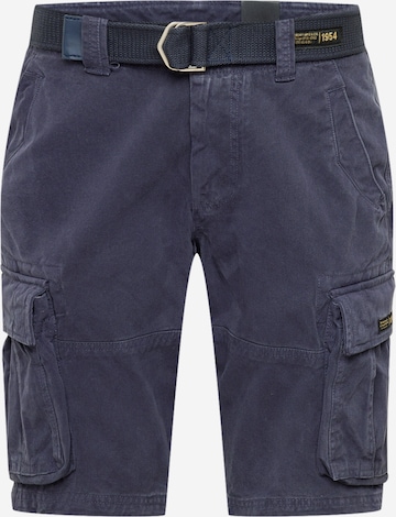 Superdry Regular Cargohose 'Vintage Core' in Grau: predná strana