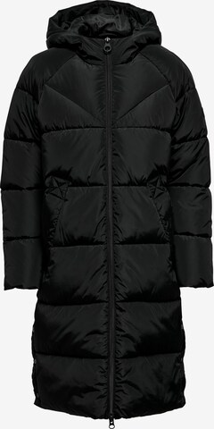 Manteau d’hiver 'NEW AMANDA' ONLY en noir : devant