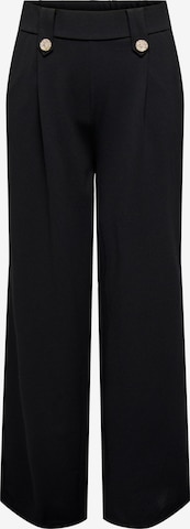 ONLY Wide leg Pleat-Front Pants 'SANIA' in Black: front