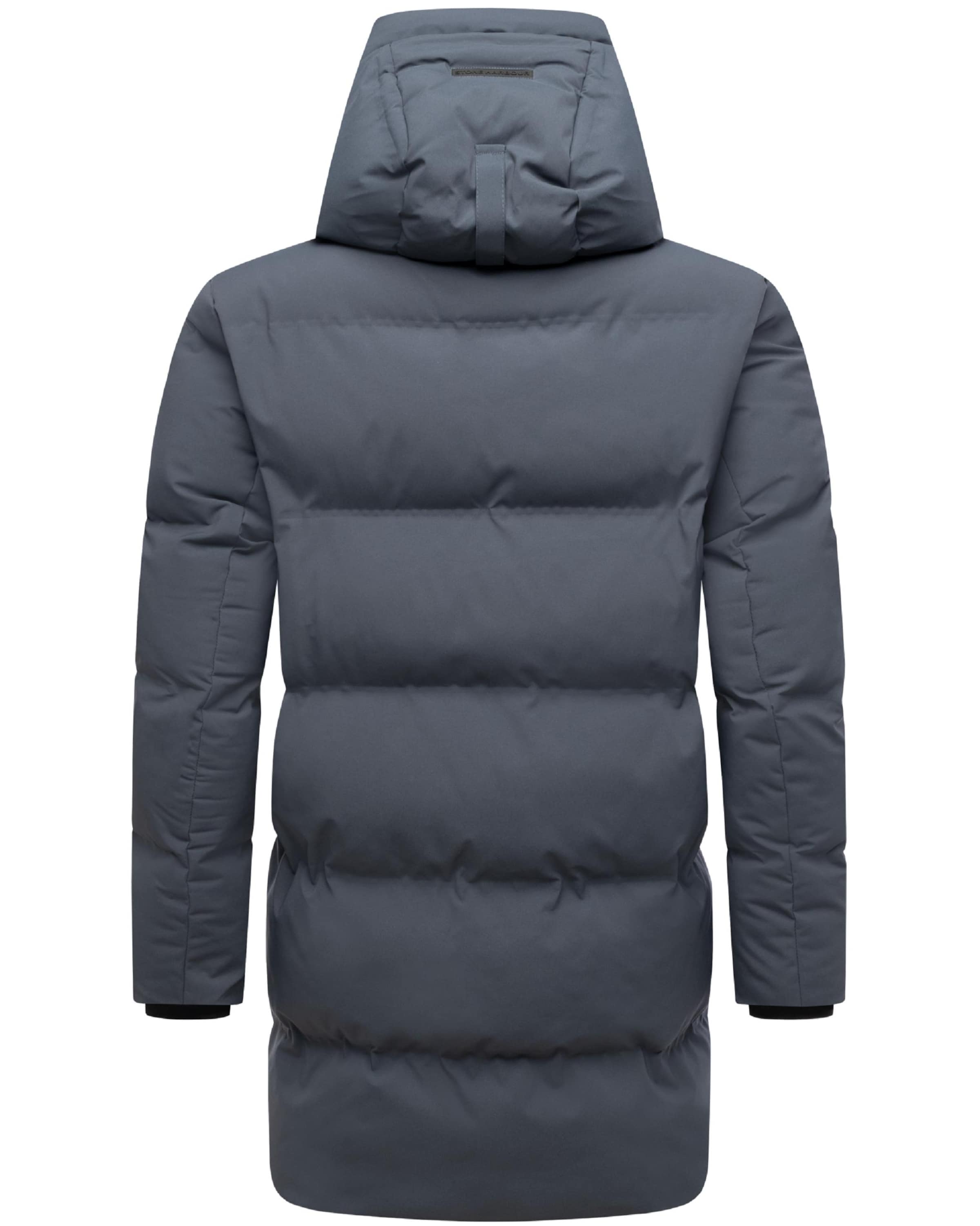 STONE HARBOUR Wintermantel 'Darianoo XX' in Blau