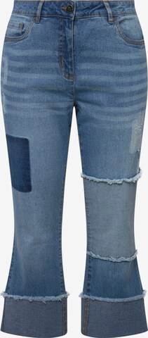 Angel of Style Flared Jeans in Blauw: voorkant