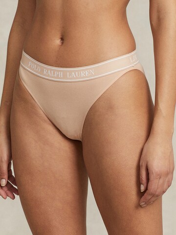 Polo Ralph Lauren Panty ' BIKINI ' in Beige: front