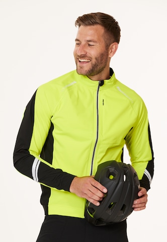 ENDURANCE Athletic Jacket 'Wales' in Yellow: front