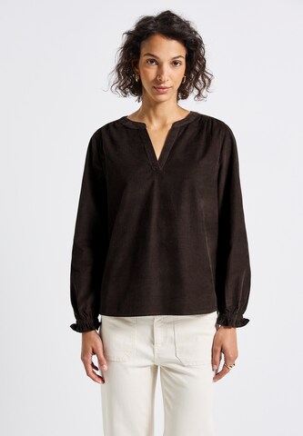STREET ONE Bluse in Braun: Vorderseite
