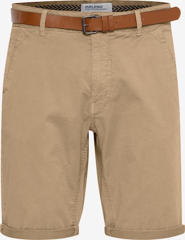 BLEND Regular Chino Pants 'BRANE' in Beige: front