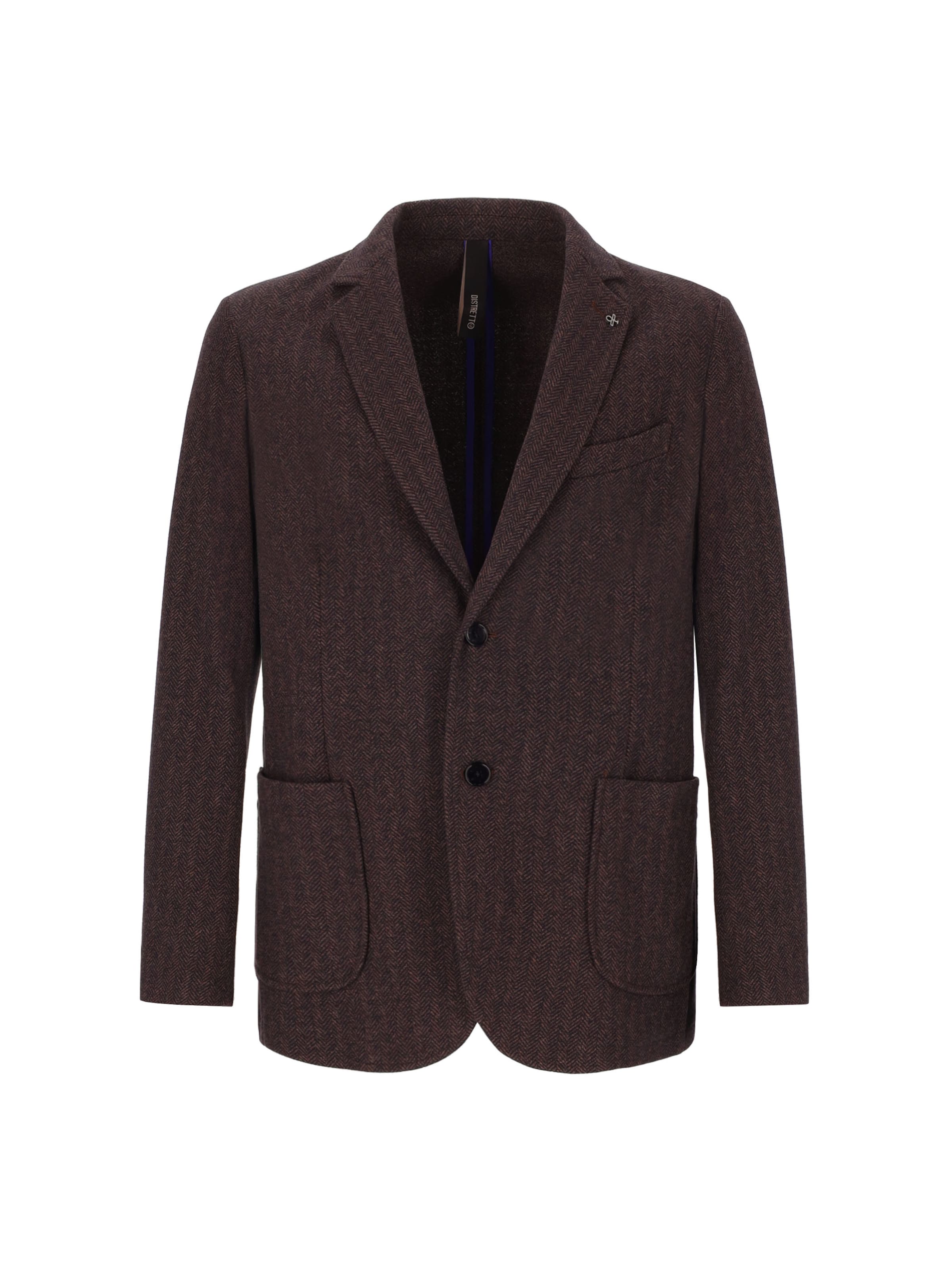 Distretto12 Colbert 'Herrin' in de kleur Donkerbruin, Productweergave