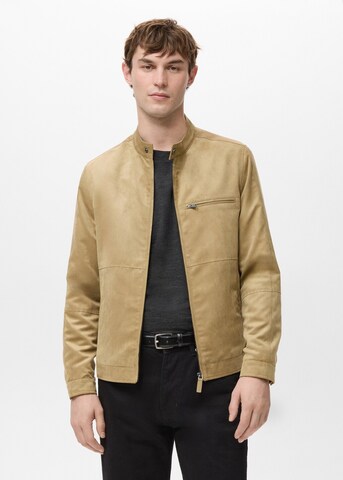 MANGO MAN Between-Season Jacket 'Boy' in Beige: front