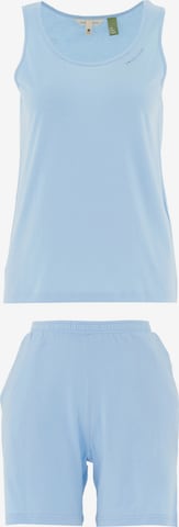 Organication Shorty in Blau: Vorderseite