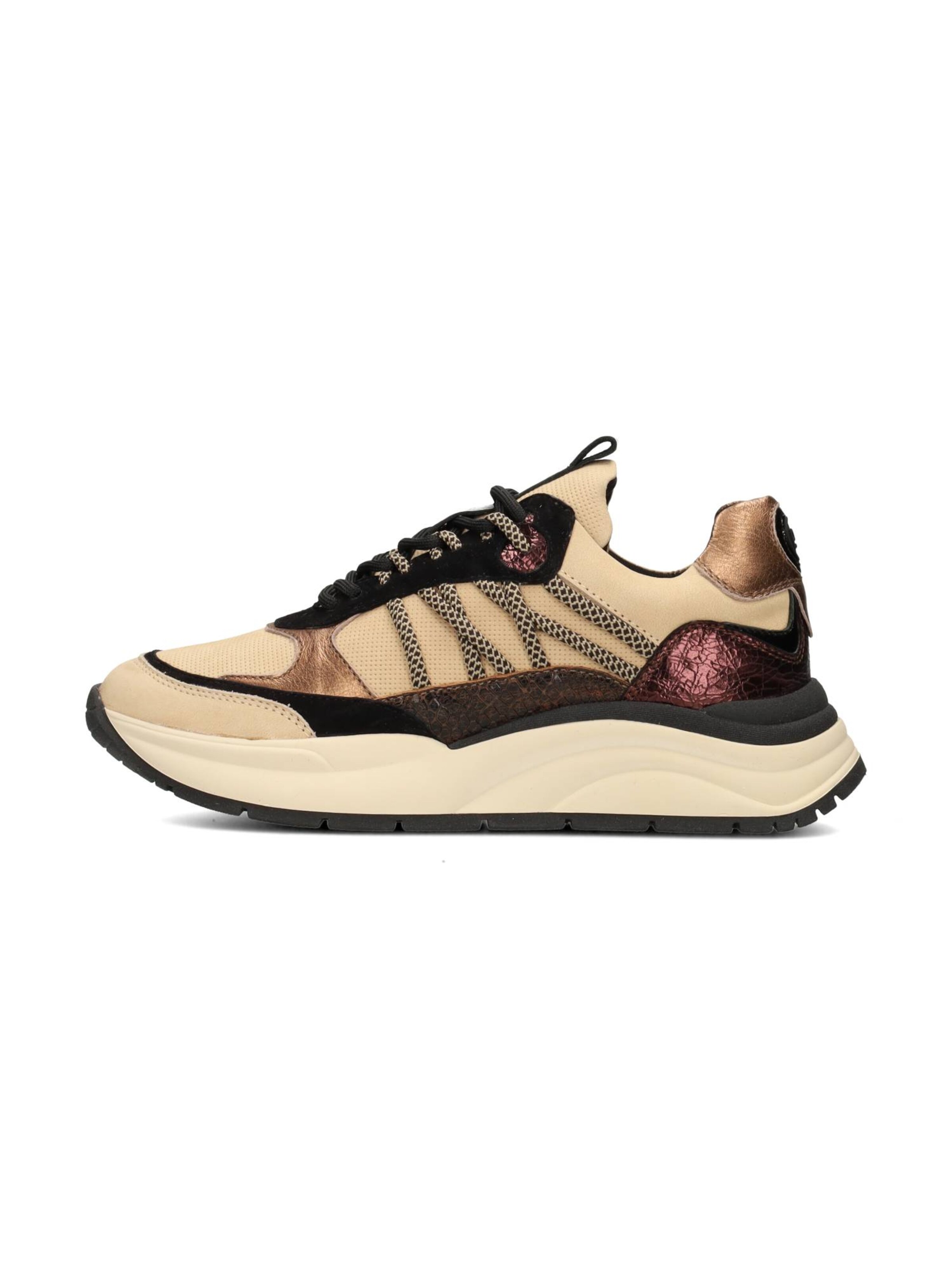 PS Poelman Sneakers laag 'Charu' in Beige: voorkant