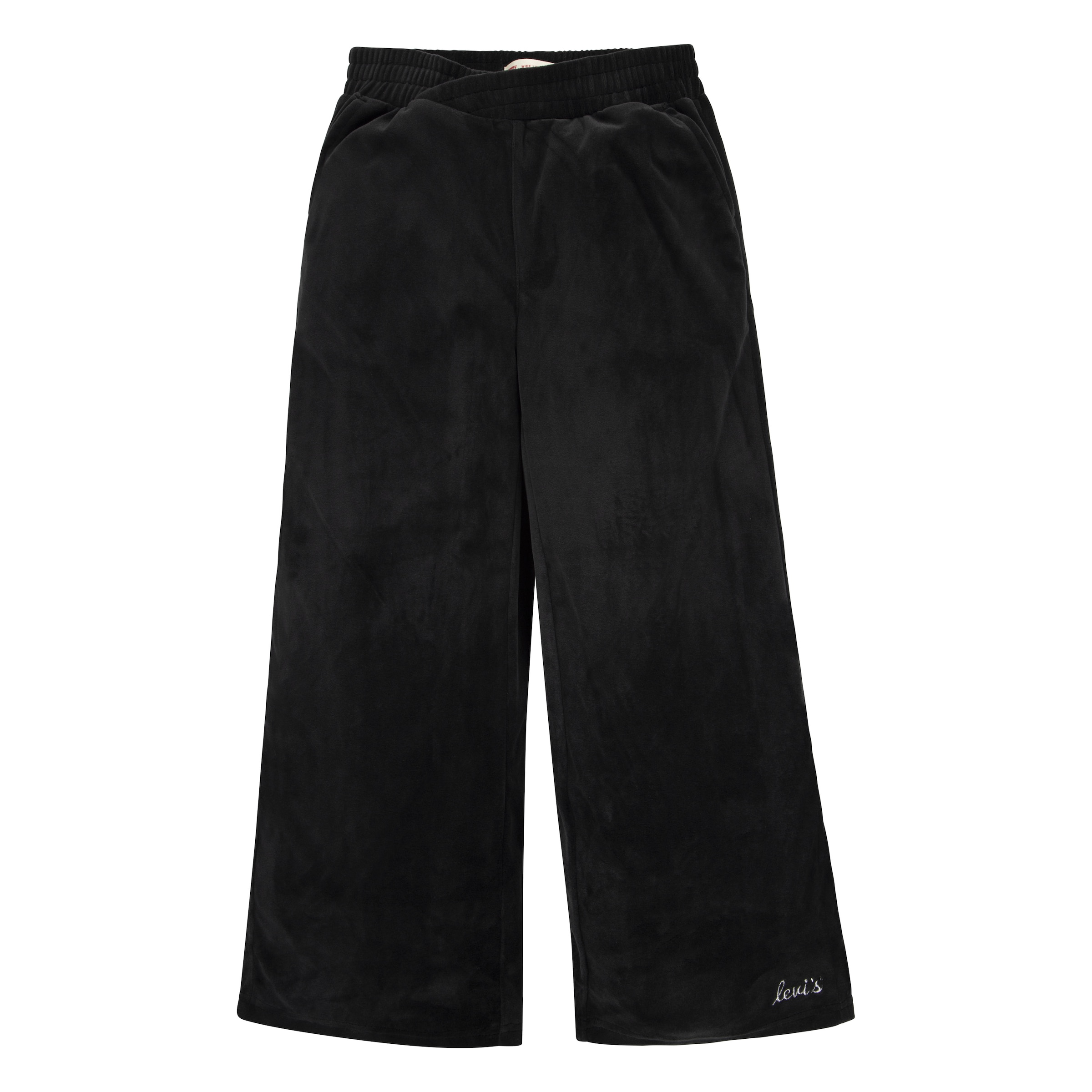 Levi's Kids Wide leg Pants in Black: front