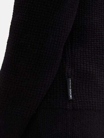 TOM TAILOR DENIM Trui in Zwart