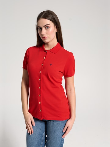 NOWIHT Blouse 'Eugenie' in Red