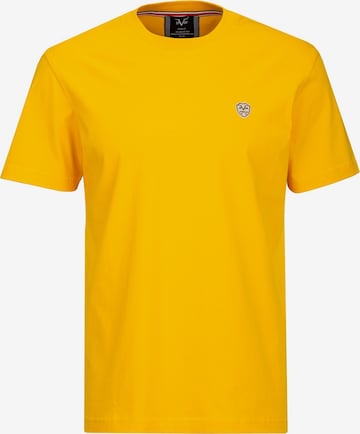 T-Shirt 'Rafael' 19V69 ITALIA en jaune : devant