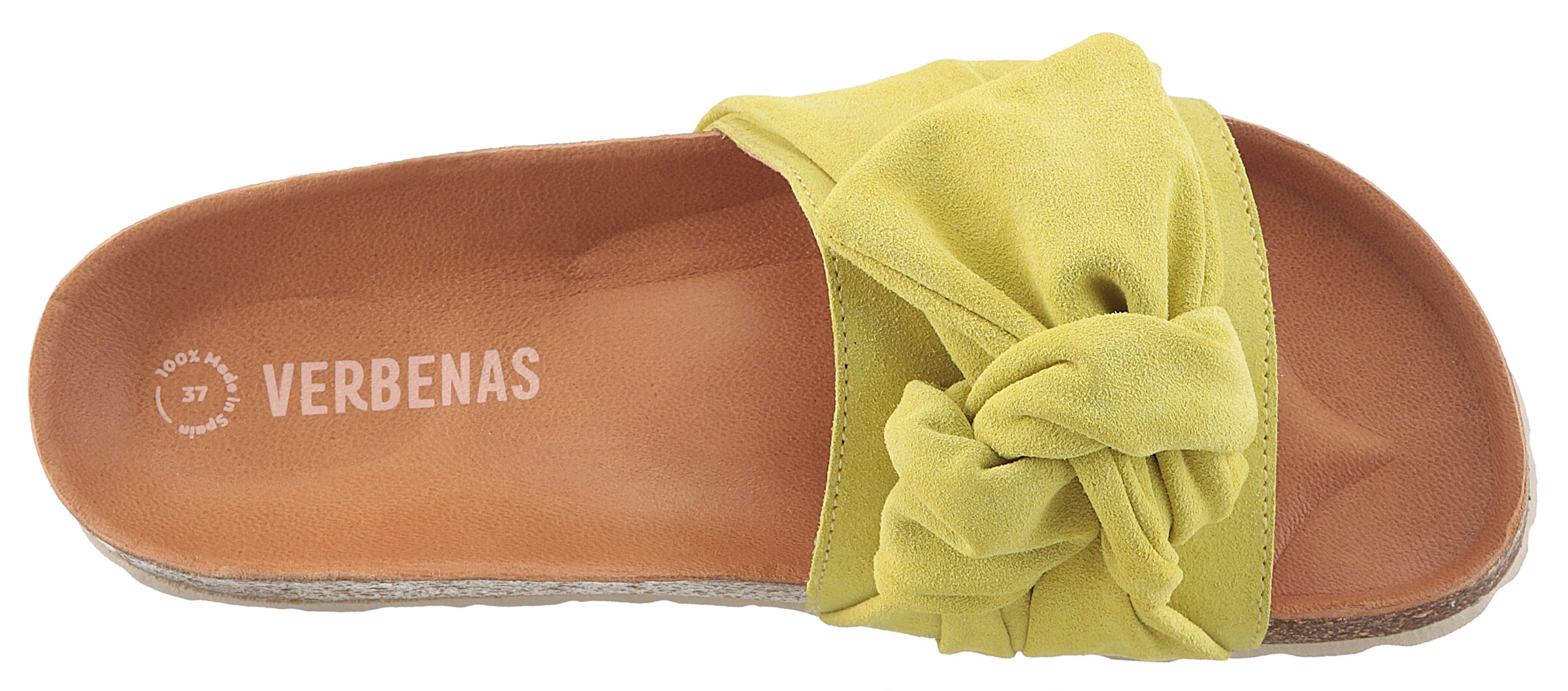 VERBENAS Mules 'Roxy' in Yellow