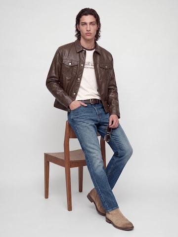 JACK & JONES Regular Jeans 'JJIMIKE JJORIGINAL' in Blau