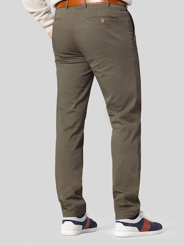 MEYER Regular Chinohose 'Rio' in Braun