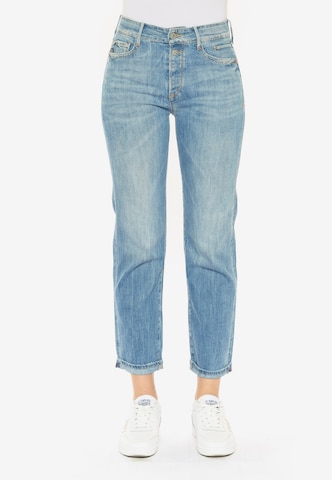 Le Temps Des Cerises Regular Jeans '400/18' in Blauw: voorkant