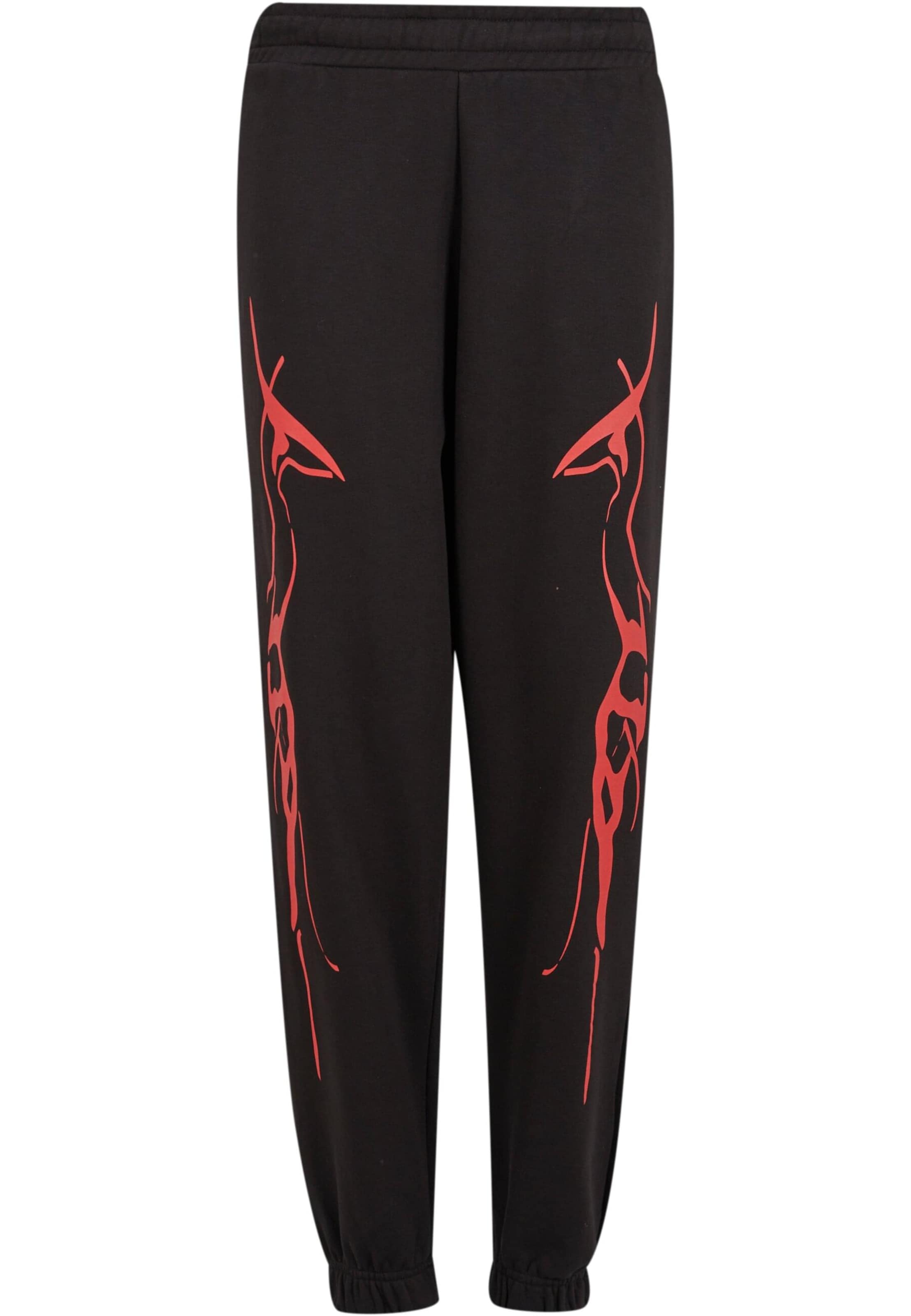 Tapered Pantaloni 'Sky' di Thug Life in nero: frontale