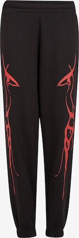Effilé Pantalon 'Sky' Thug Life en noir : devant