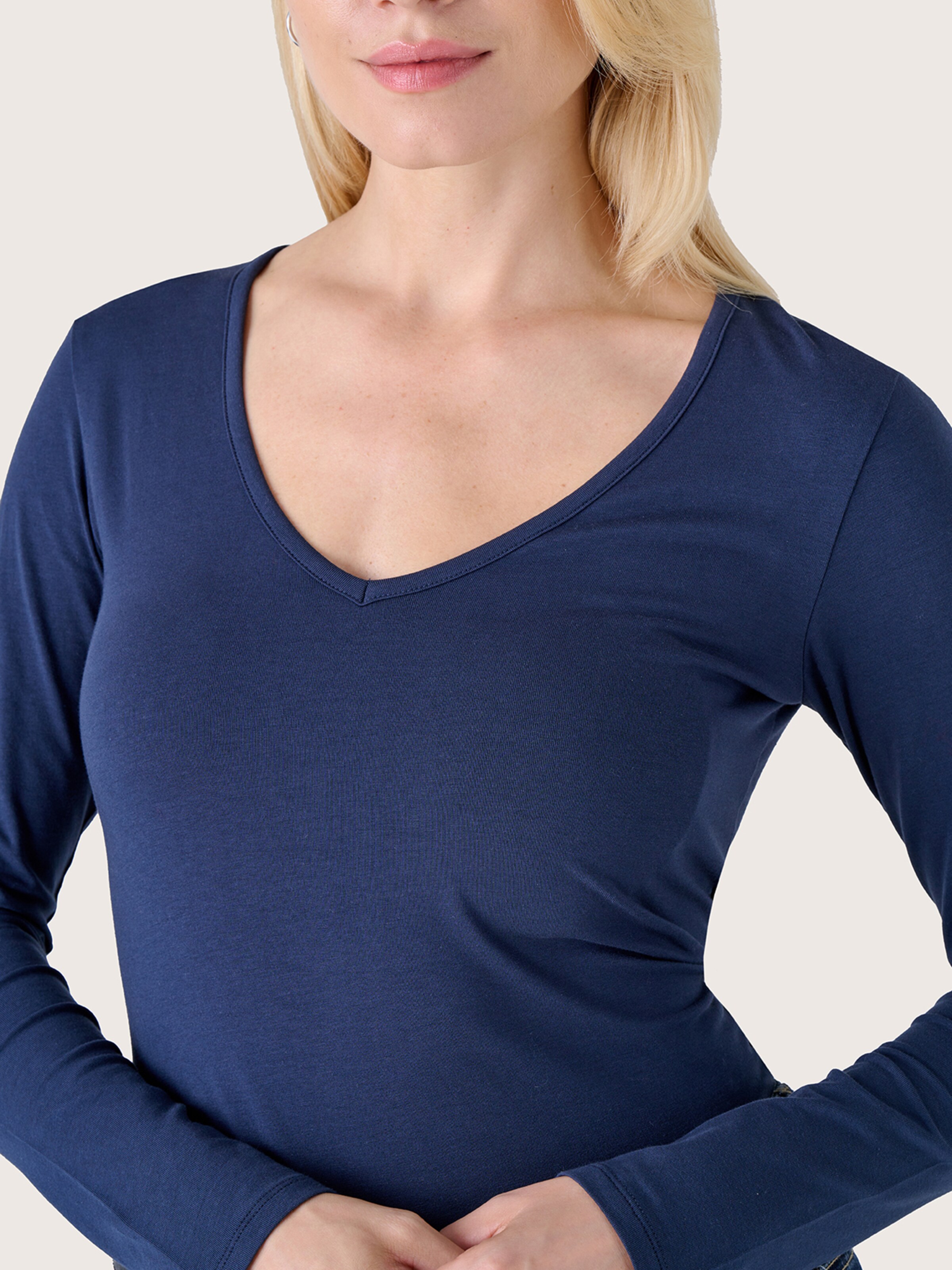 Maglietta 'Stezi' di Camomilla Italia in blu: frontale