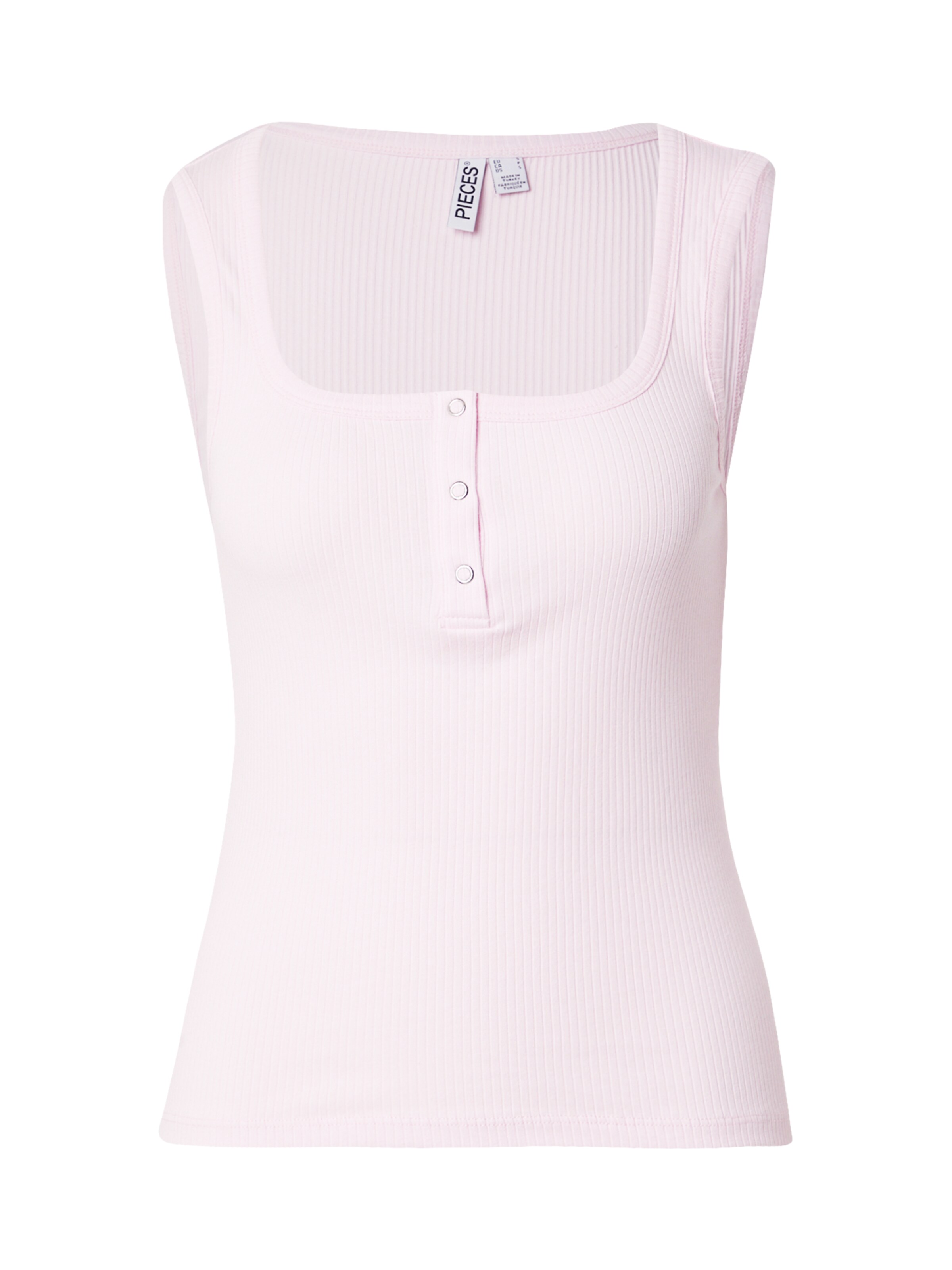 Top 'PCKITTE' di PIECES in rosa: frontale