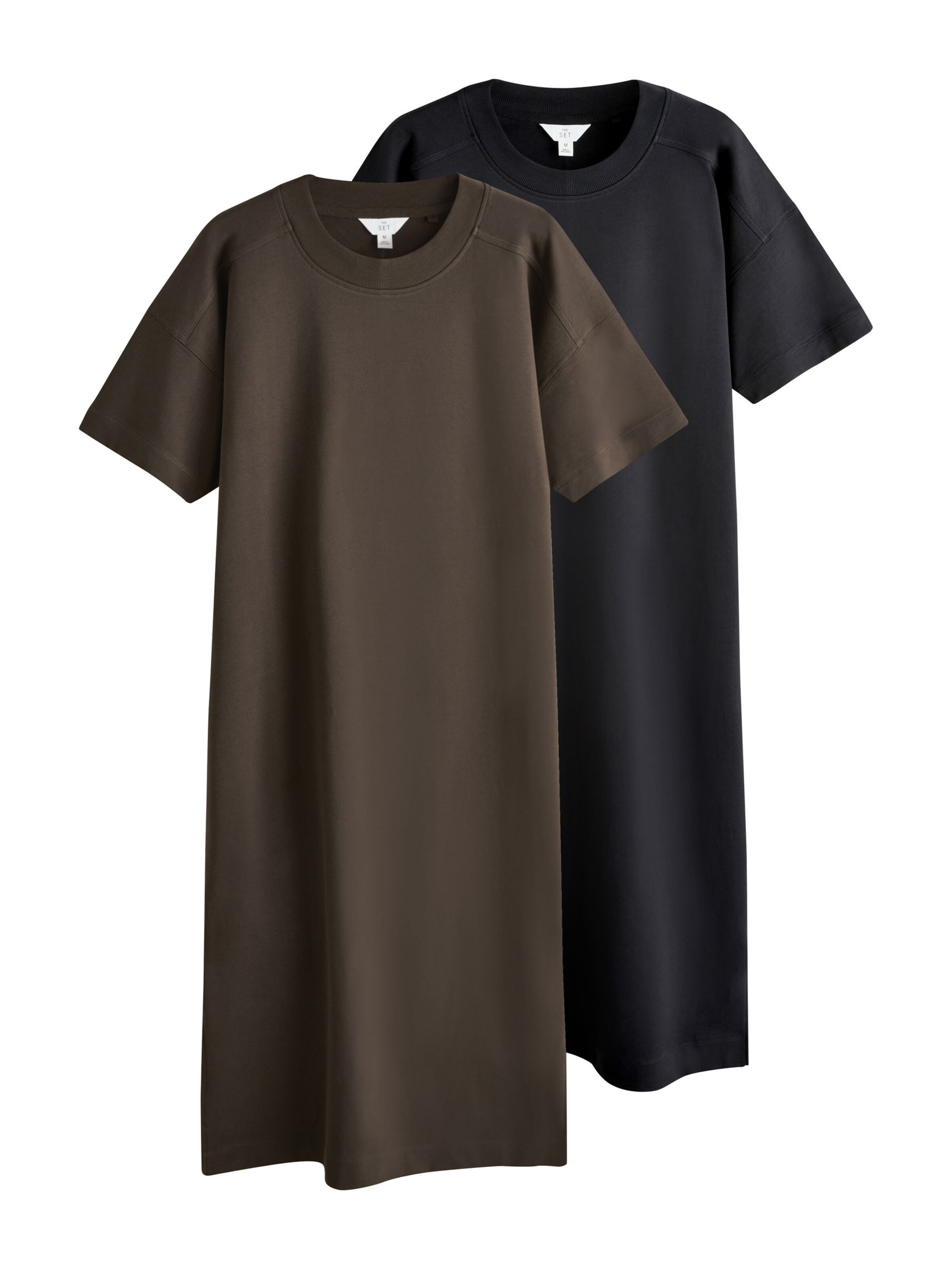 Abito The Set di colore cioccolato / nero, Visualizzazione prodotti