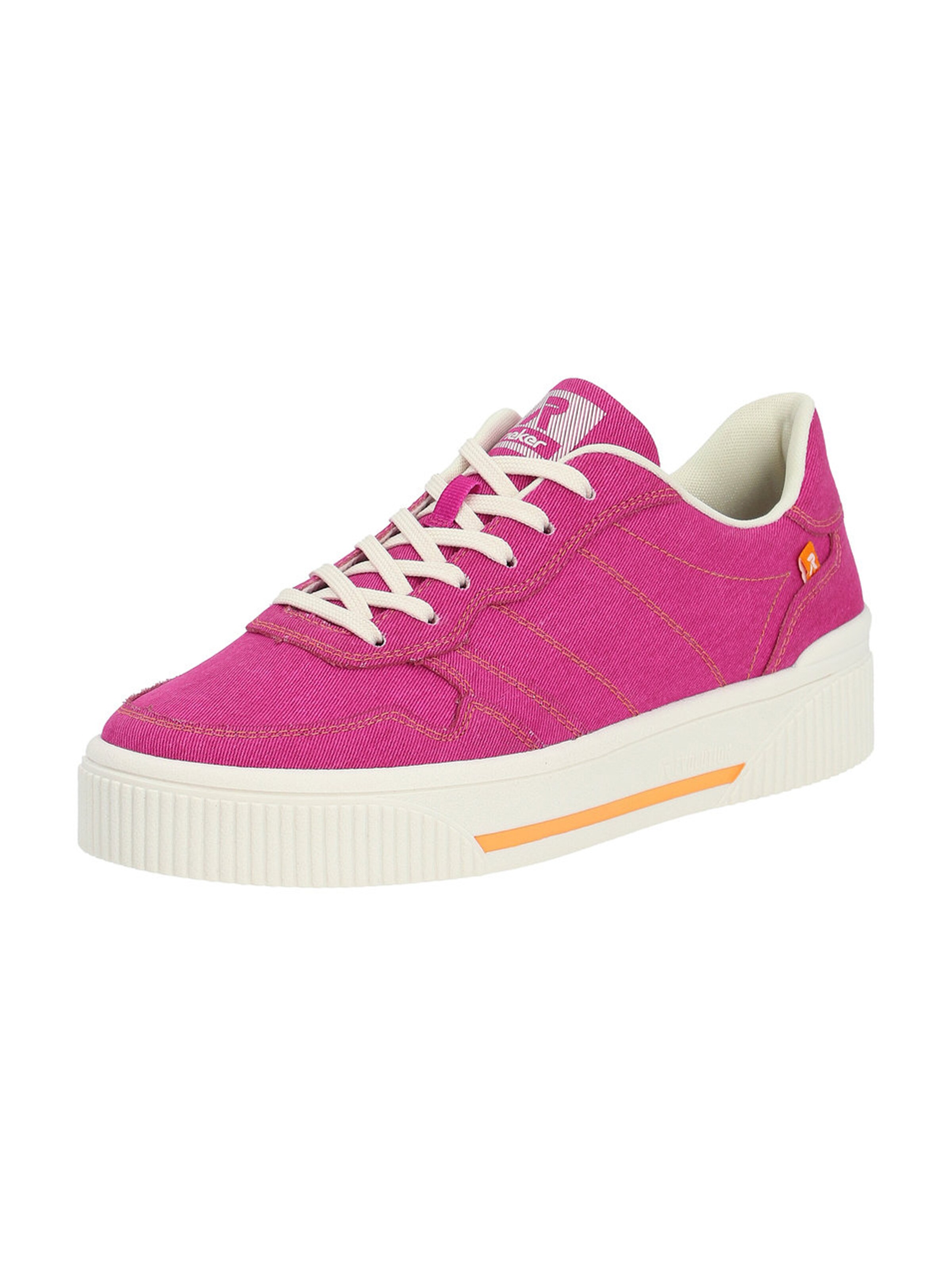 Rieker Sport Sneaker in orange / fuchsia, Produktansicht