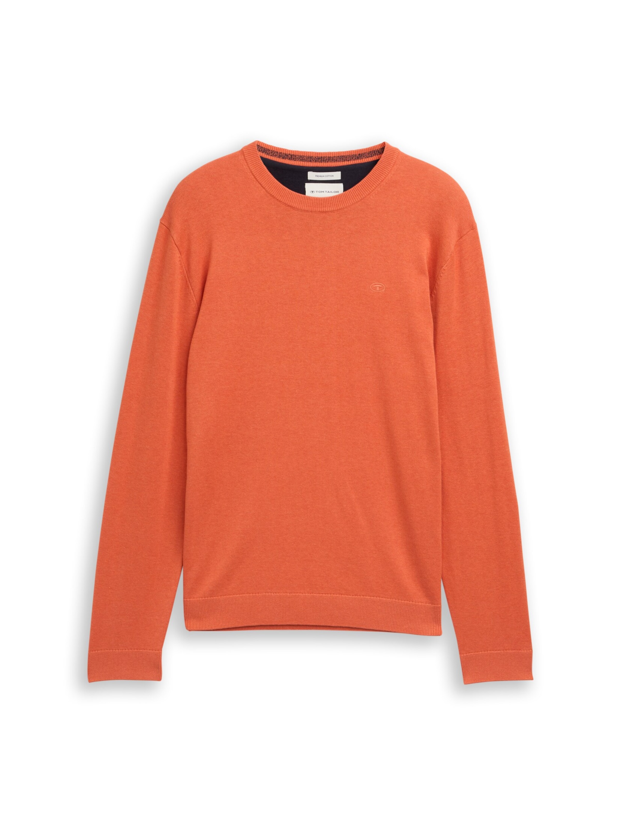 TOM TAILOR Sweater in Orange: front
