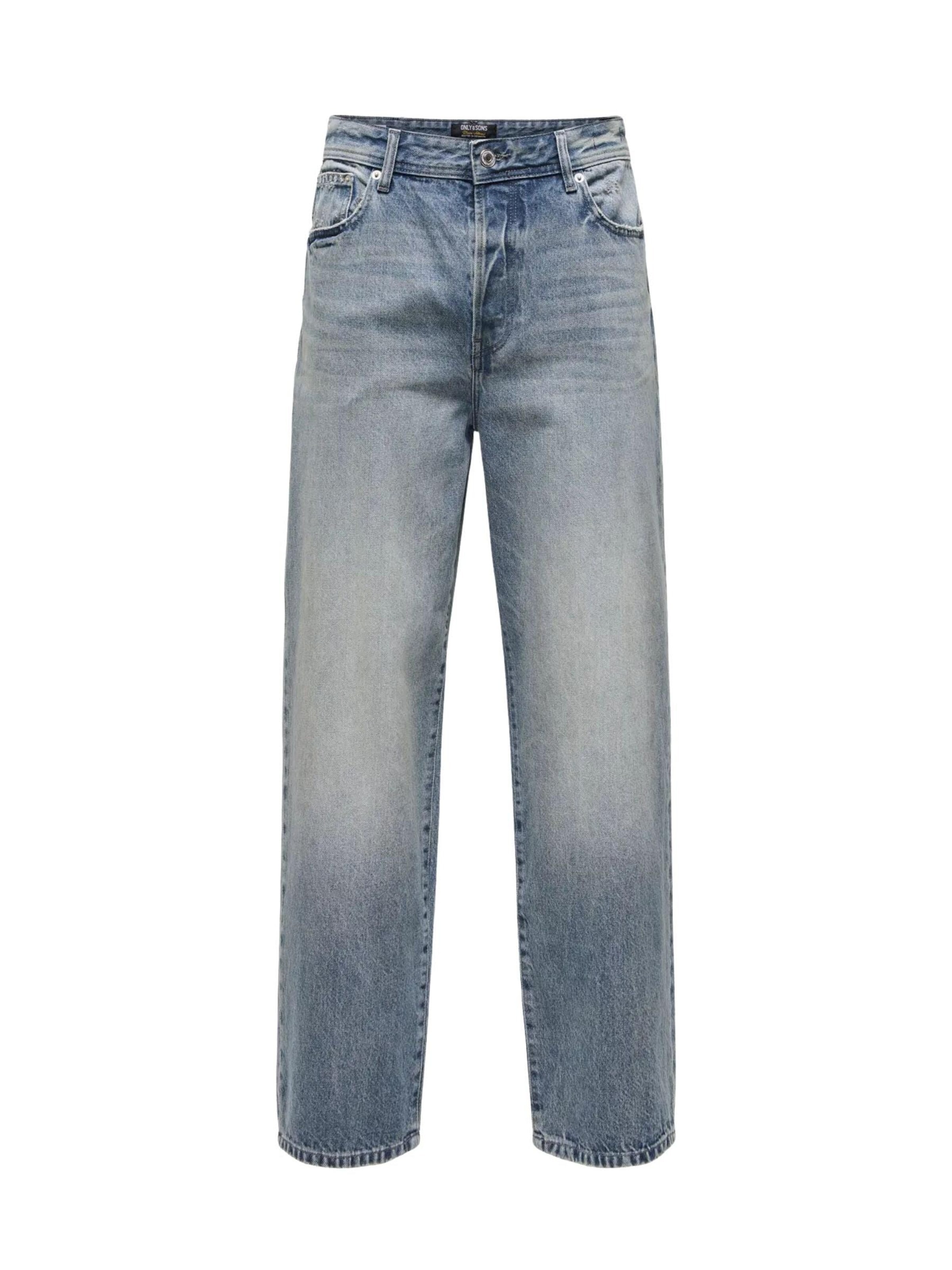 Loosefit Jeans 'ONSFADE' di Only & Sons in blu: frontale