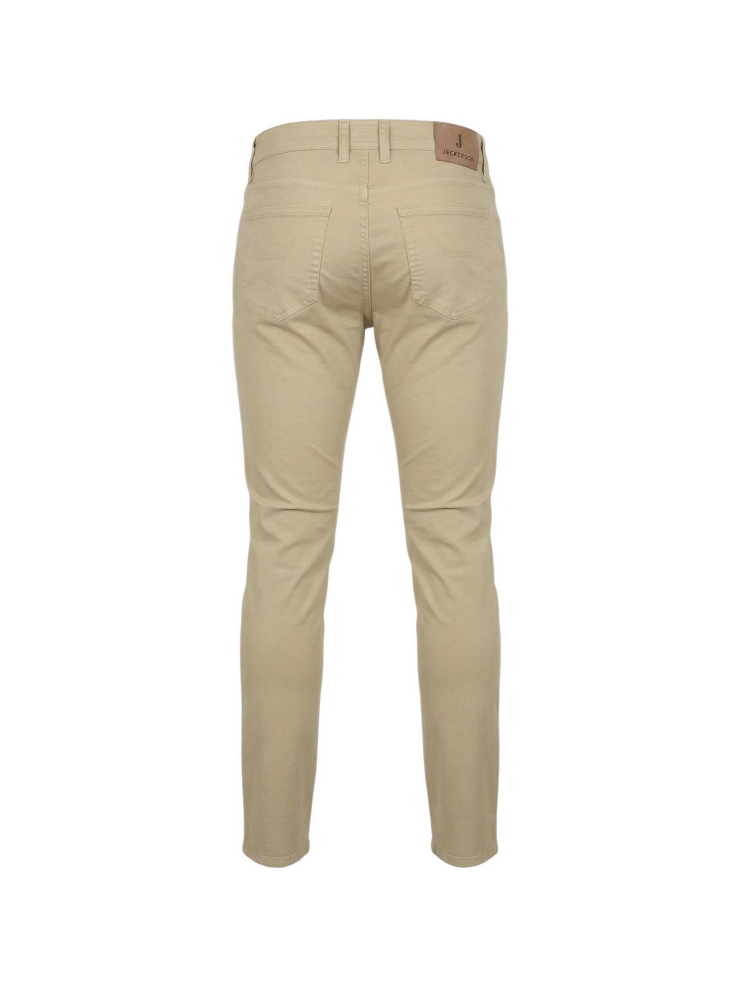 Jeckerson Slimfit Bukser 'JOHN 5 TOPPA' i beige