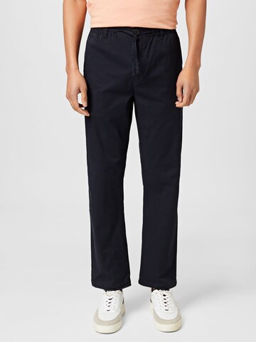 anerkjendt Regular Chino 'JAN' in Blauw: voorkant