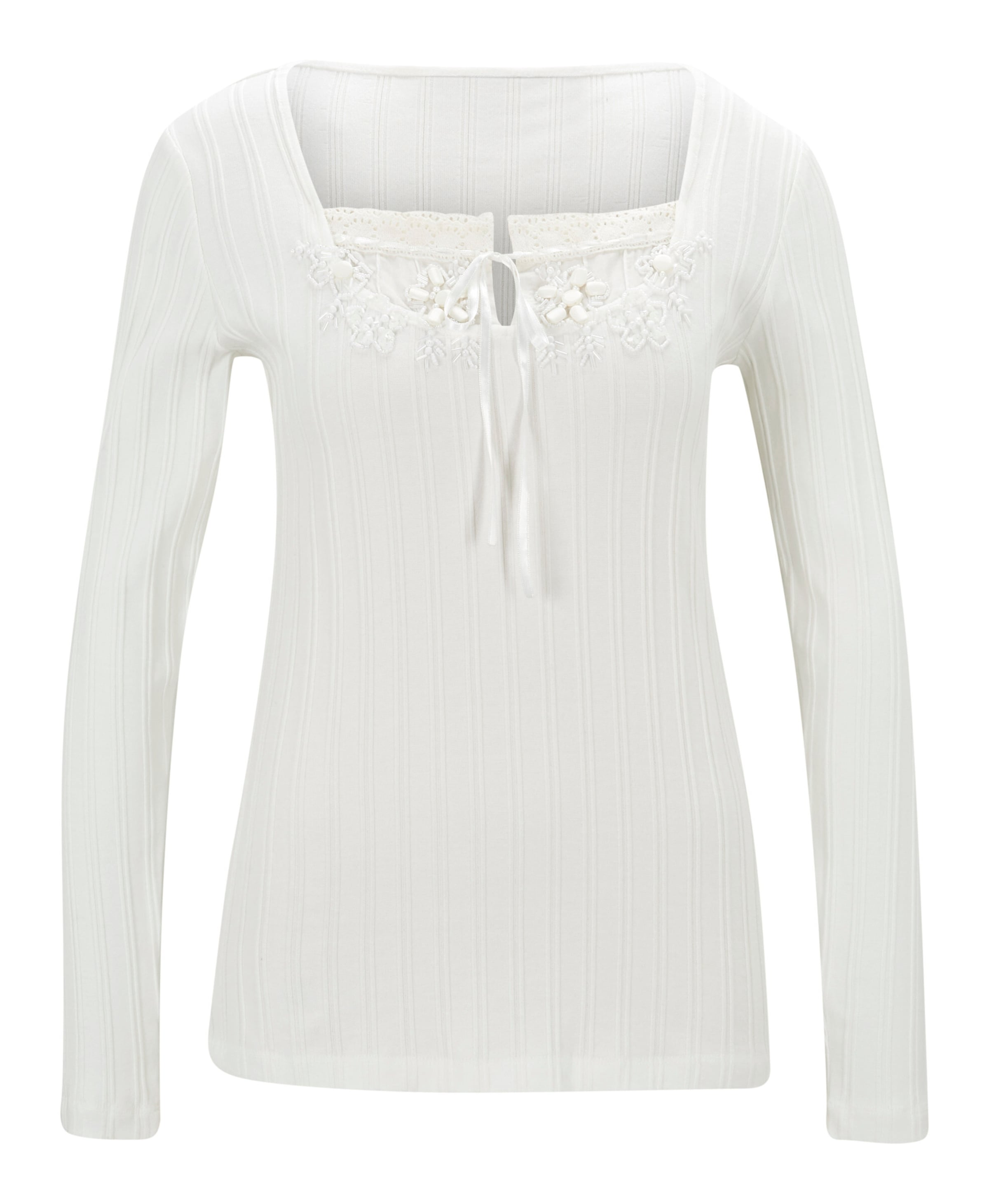 Maglietta di heine in bianco: frontale