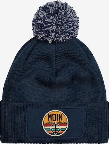 Youth Designz Beanie 'Moin Anker' in Blue: front