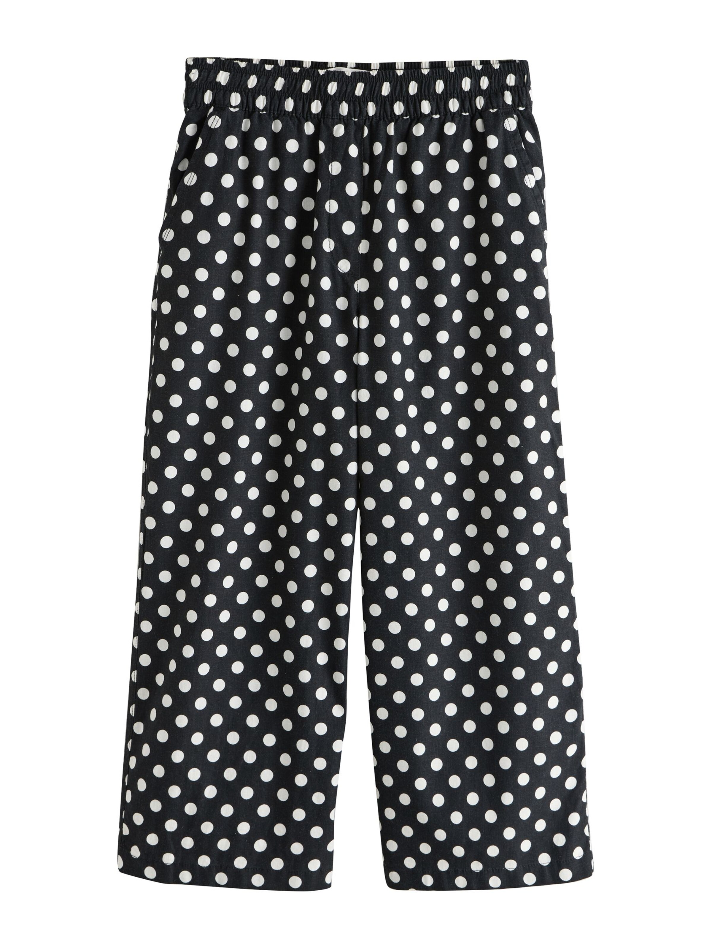 Loosefit Pantalon Next en noir : devant