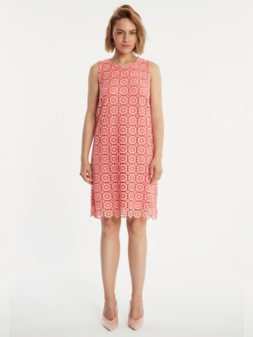 Robe de cocktail ' Zahea ' Ana Alcazar en rose