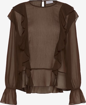 Chemisier 'Labelle' SAINT TROPEZ en marron : devant