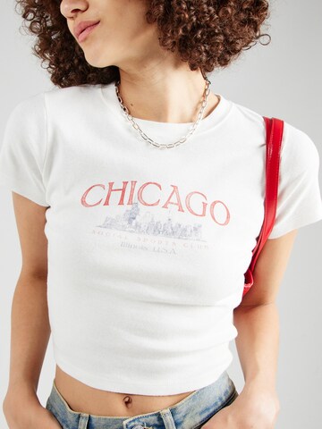 HOLLISTER Shirt 'EMEA' in Wit