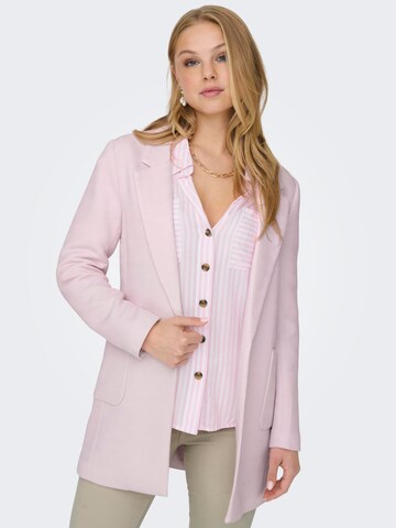 ONLY Blazer 'BAKER-LINEA' i pink: forside