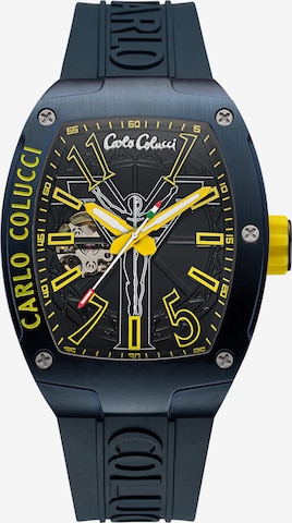 Carlo Colucci Analog Watch 'Donadio' in Blue: front
