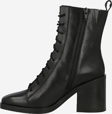Karolina Kurkova Originals Lace-Up Ankle Boots 'Linda' in Black