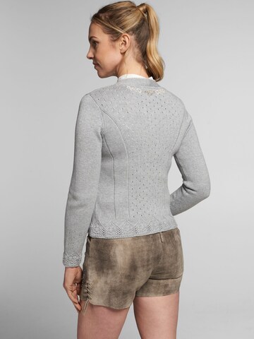 SPIETH & WENSKY Knit Cardigan 'Arianna' in Grey