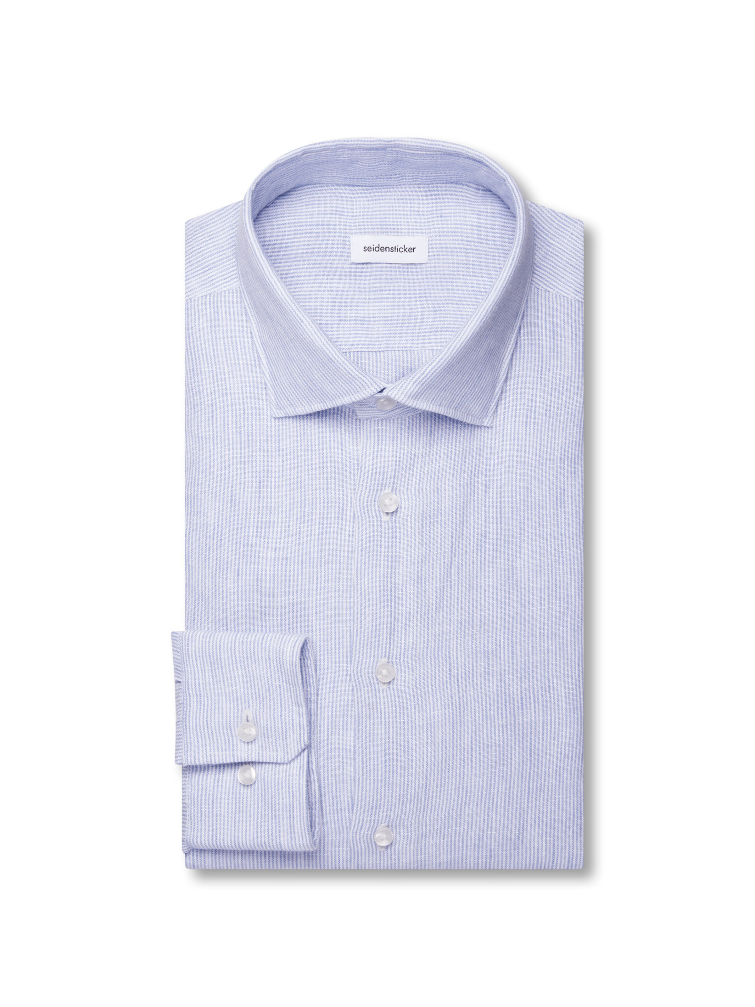 SEIDENSTICKER Comfort Fit Hemd in Blau