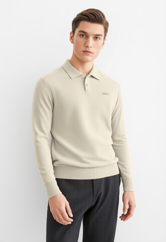BOSS Orange Sweater in Beige: front