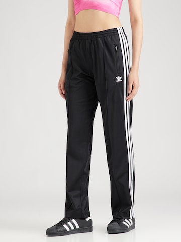 ADIDAS ORIGINALS Regular Pants 'Adicolor Classics Firebird' in Black: front